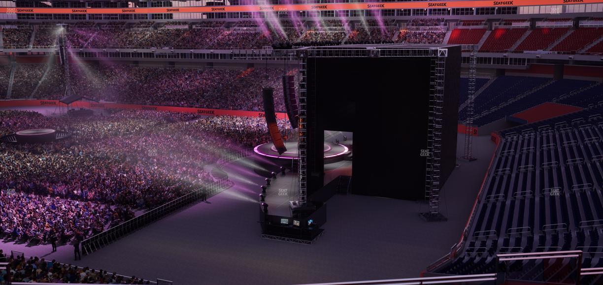 Nissan Stadium - Section 206 Seat View