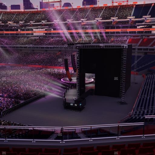 Nissan Stadium - Section 206 Seat View