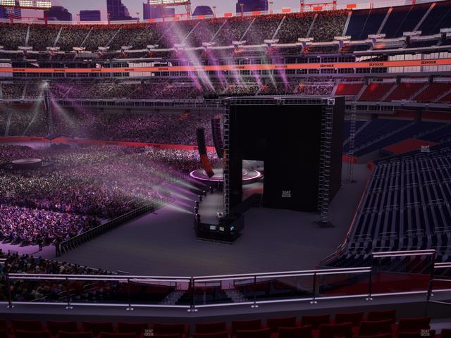 Nissan Stadium - Section 206 Seat View