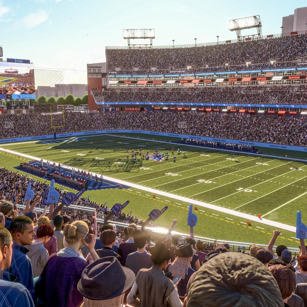 Nissan Stadium - Section 206 Seat View
