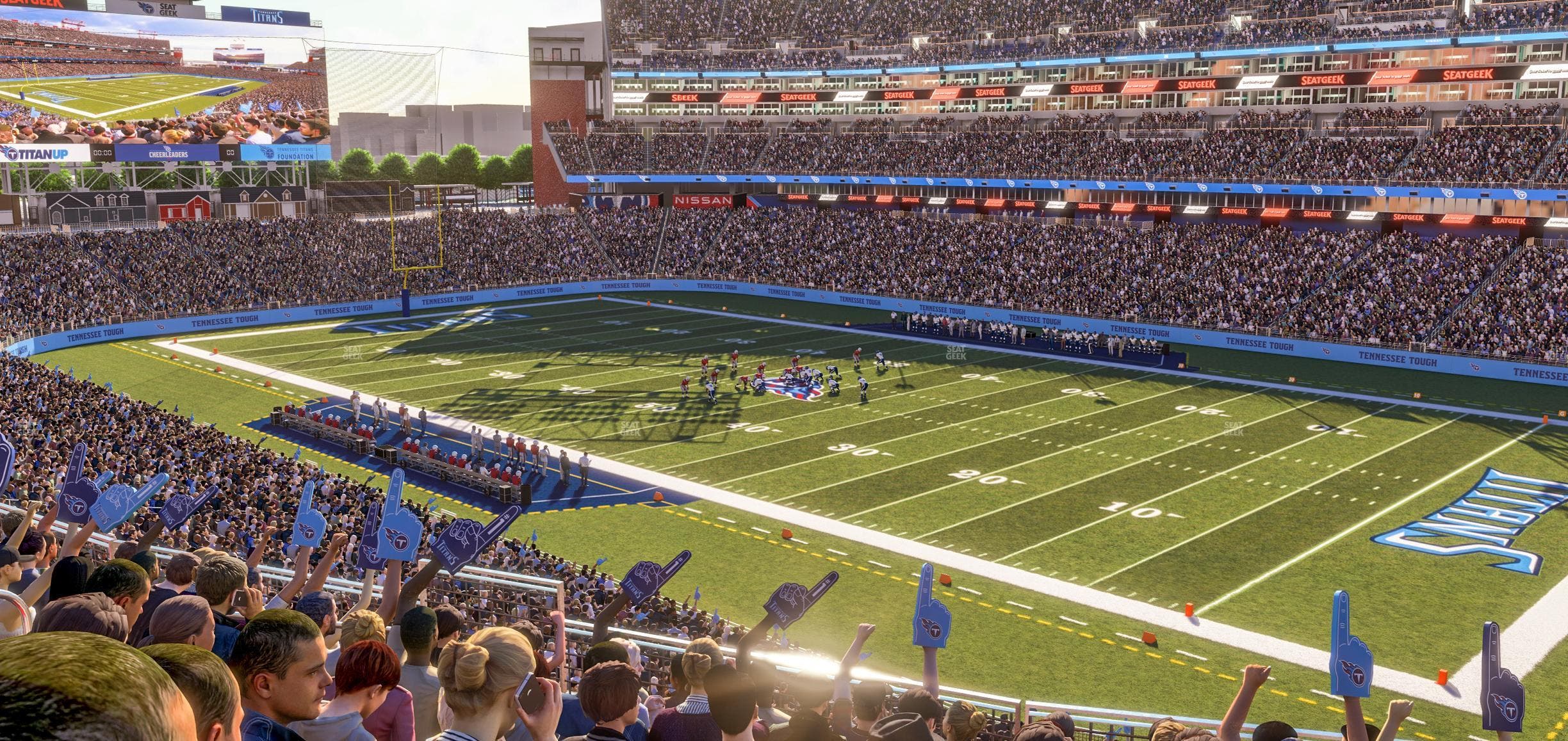 Nissan Stadium - Section 206 Seat View