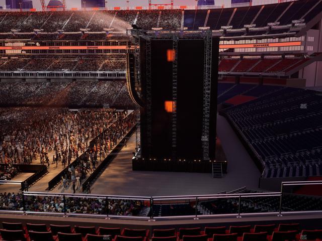 Nissan Stadium - Section 208 Seat View