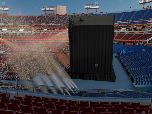 Nissan Stadium - Section 208 Seat View
