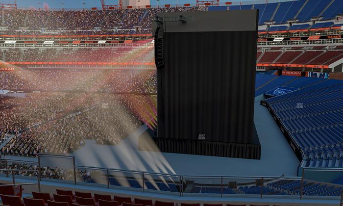 Nissan Stadium - Section 208 Seat View