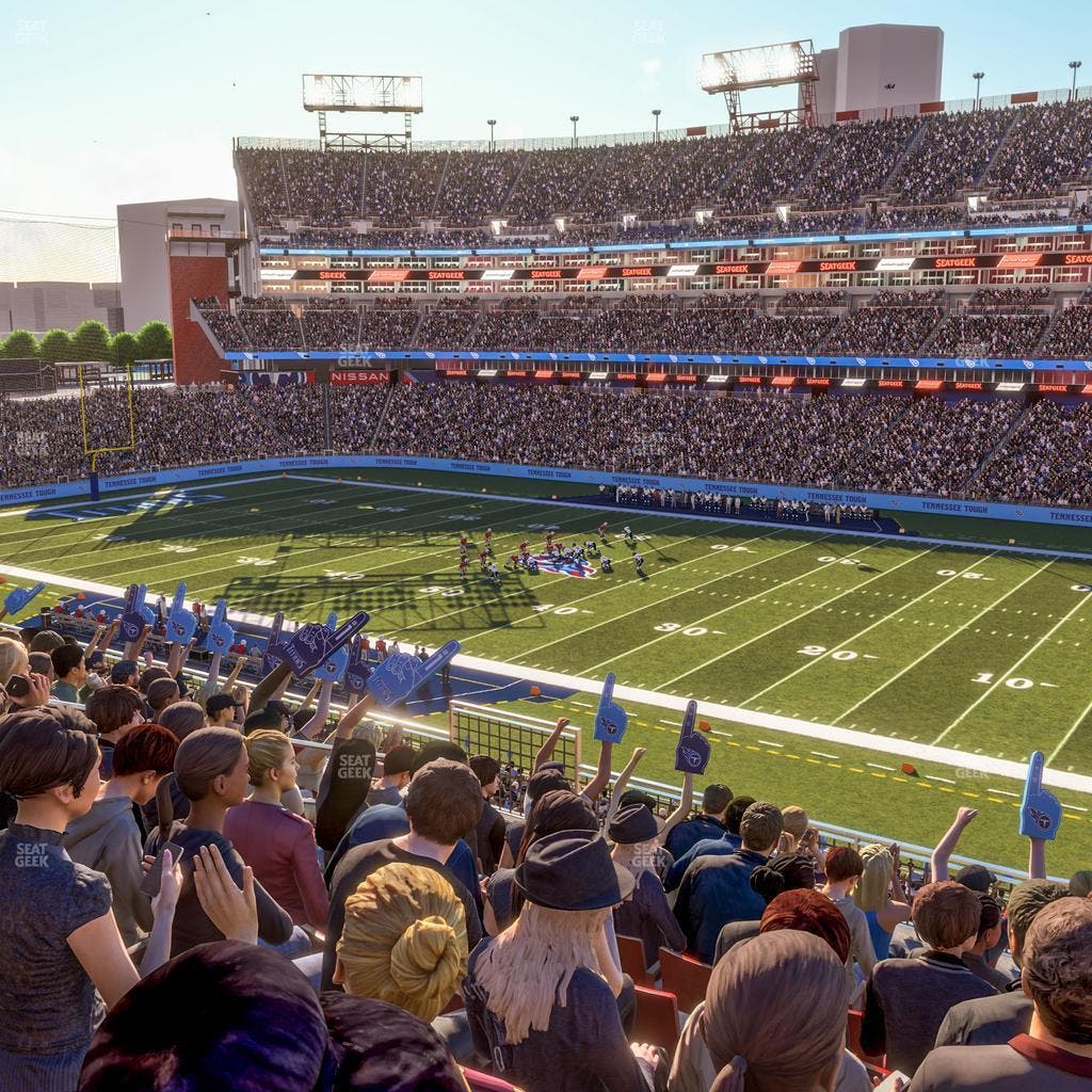 Nissan Stadium - Section 208 Seat View