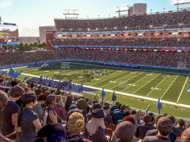 Nissan Stadium - Section 208 Seat View