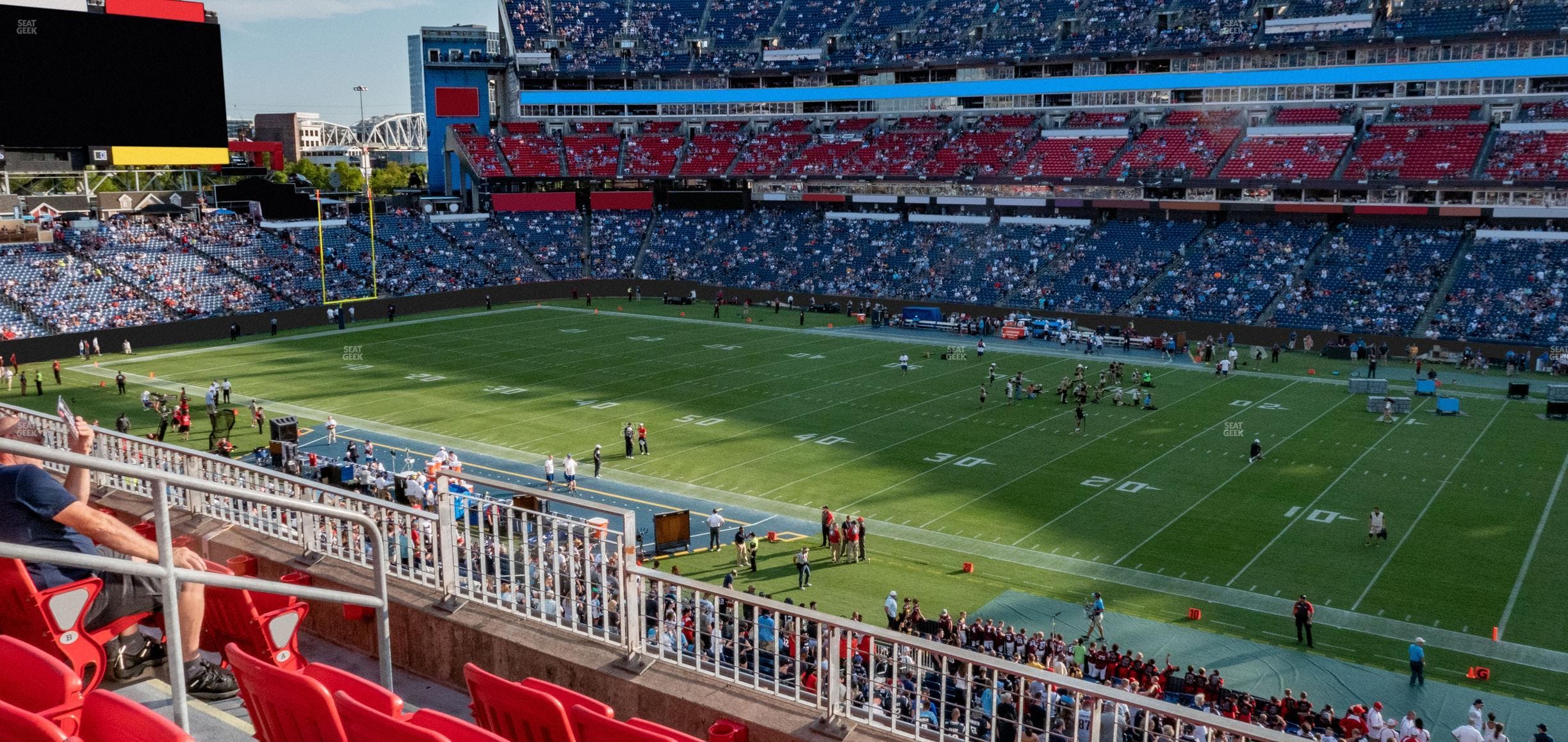 Nissan Stadium - Section 208 Seat View