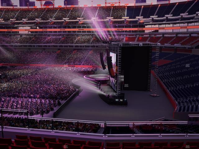 Nissan Stadium - Section 208 Seat View