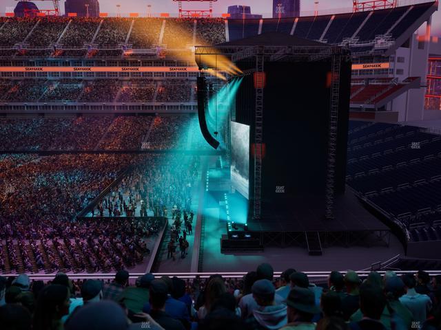 Nissan Stadium - Section 209 Seat View