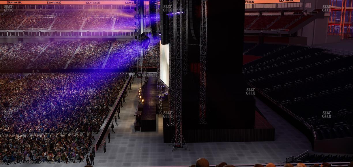 Nissan Stadium - Section 209 Seat View