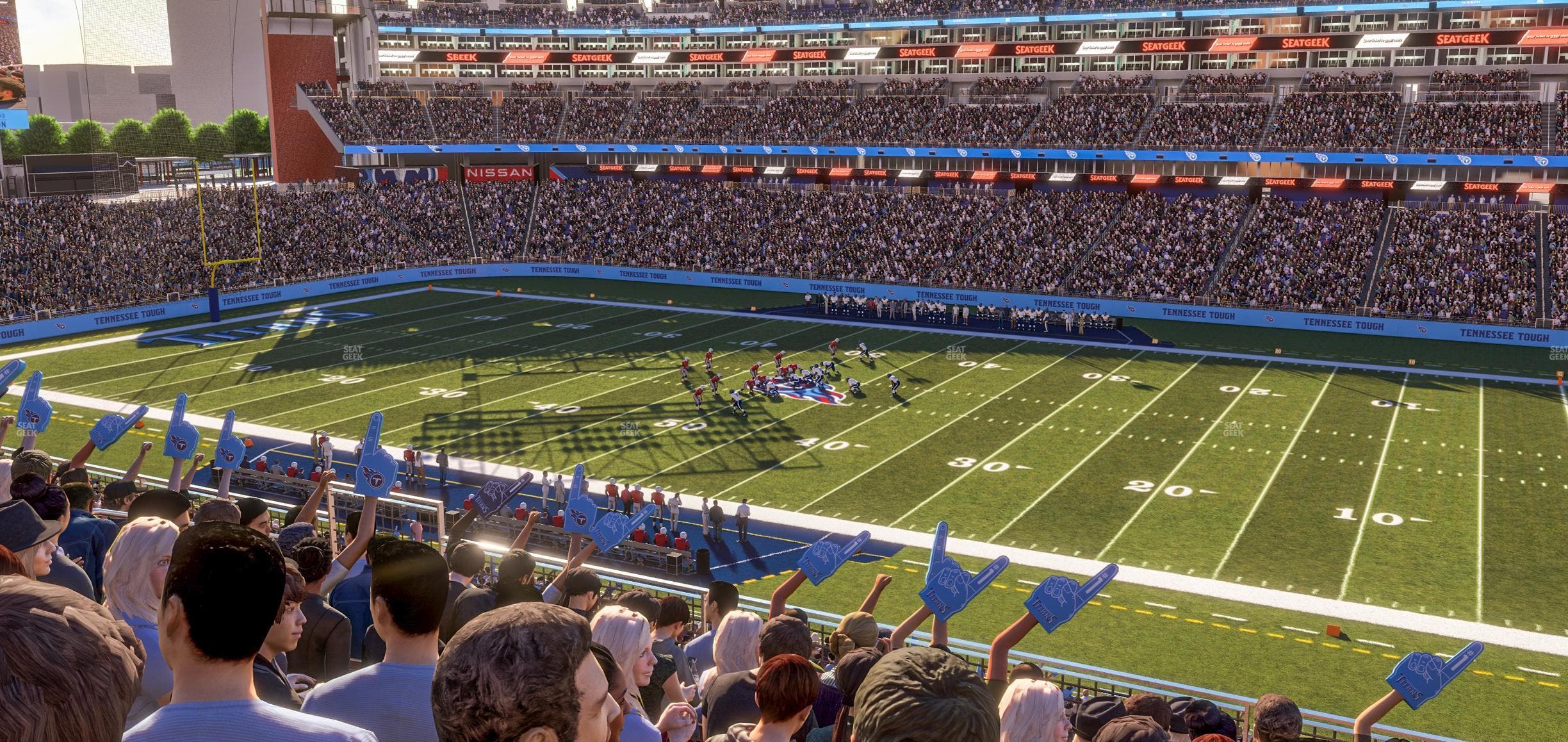 Nissan Stadium - Section 209 Seat View