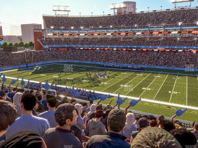 Nissan Stadium - Section 209 Seat View