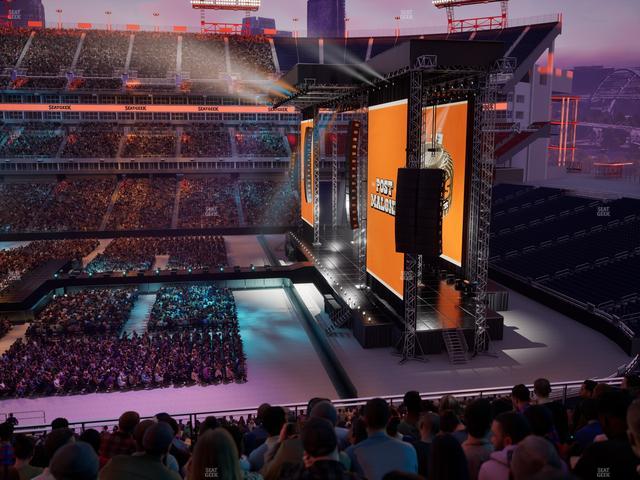 Nissan Stadium - Section 210 Seat View