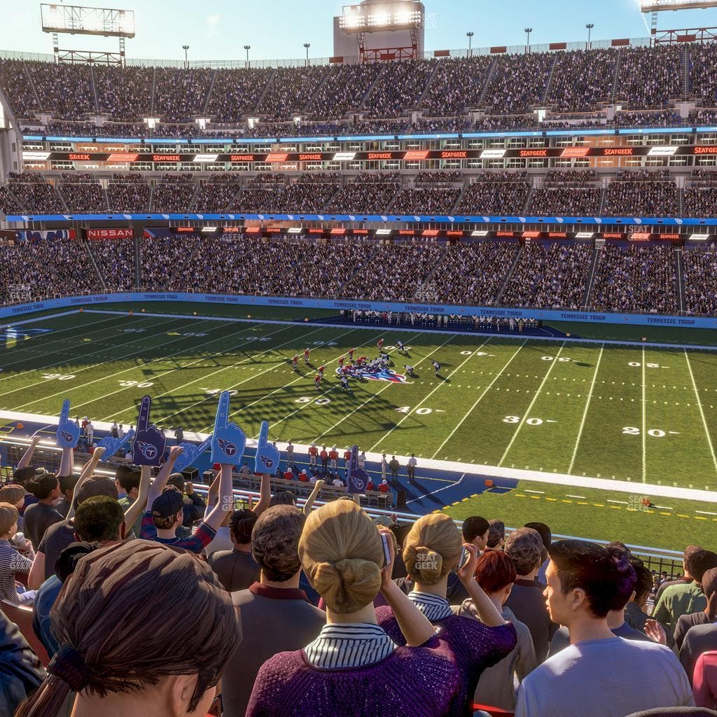 Nissan Stadium - Section 210 Seat View