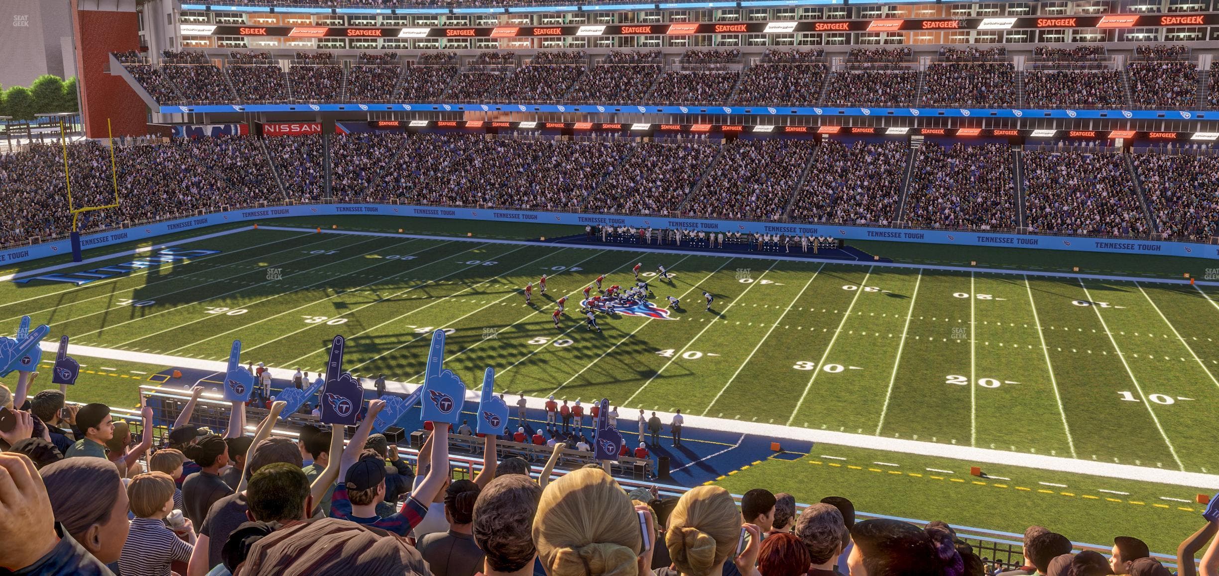 Nissan Stadium - Section 210 Seat View