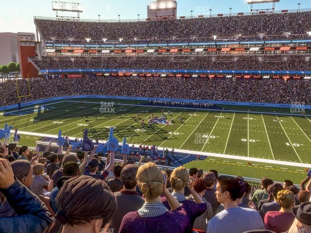 Nissan Stadium - Section 210 Seat View