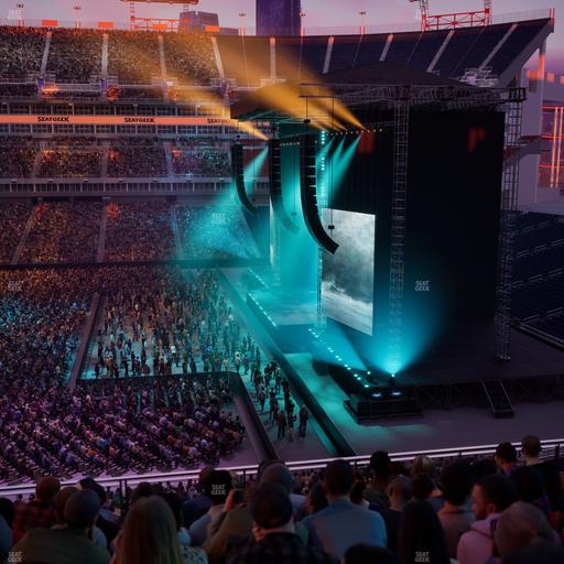 Nissan Stadium - Section 210 Seat View