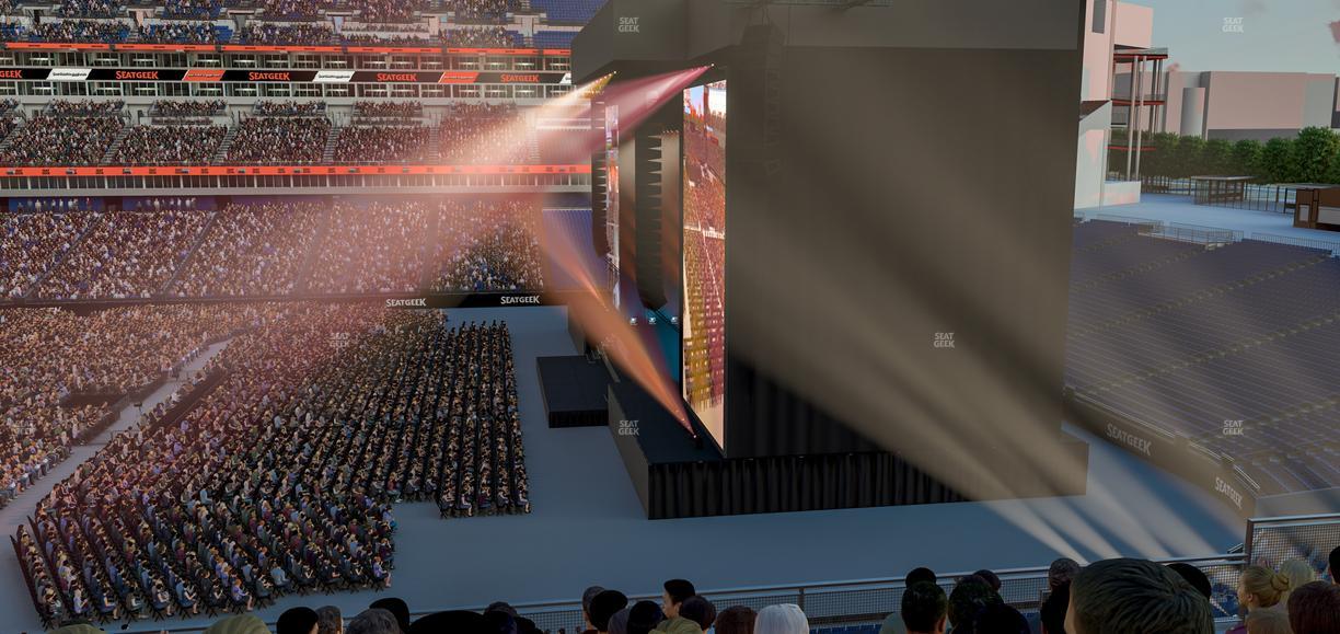 Nissan Stadium - Section 210 Seat View