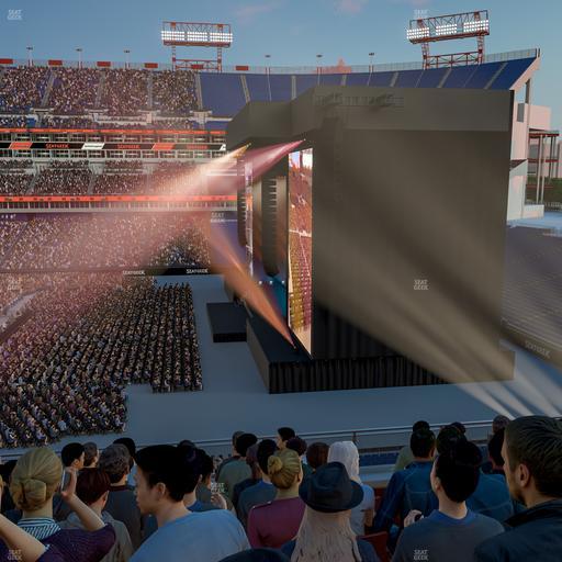 Nissan Stadium - Section 210 Seat View
