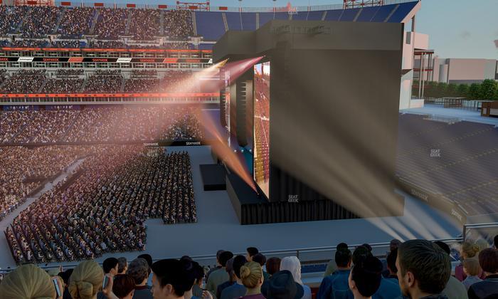 Nissan Stadium - Section 210 Seat View