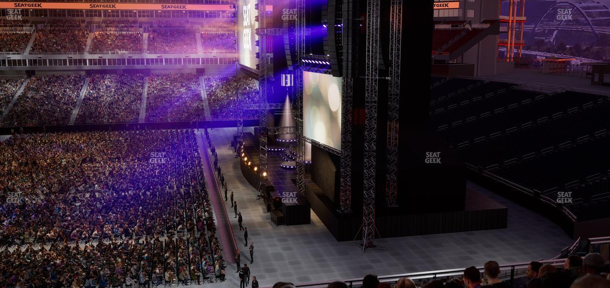 Nissan Stadium - Section 210 Seat View