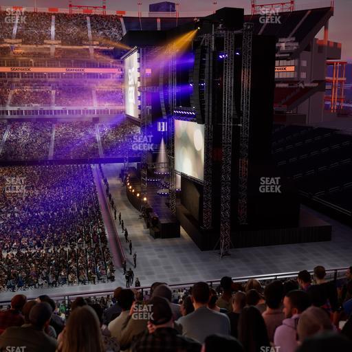 Nissan Stadium - Section 210 Seat View