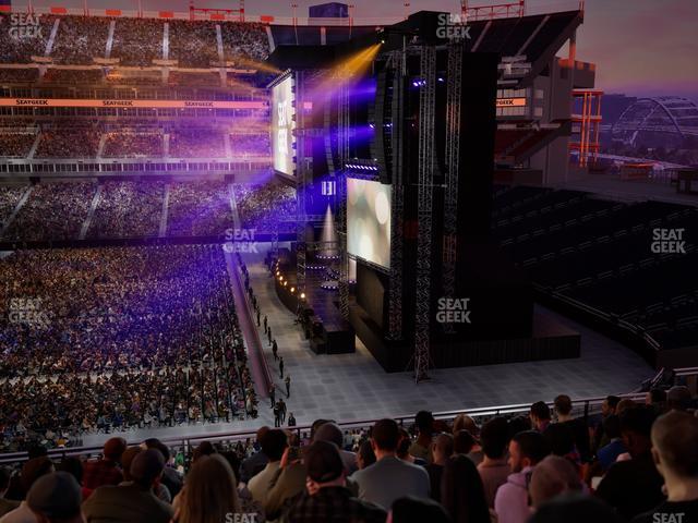 Nissan Stadium - Section 210 Seat View