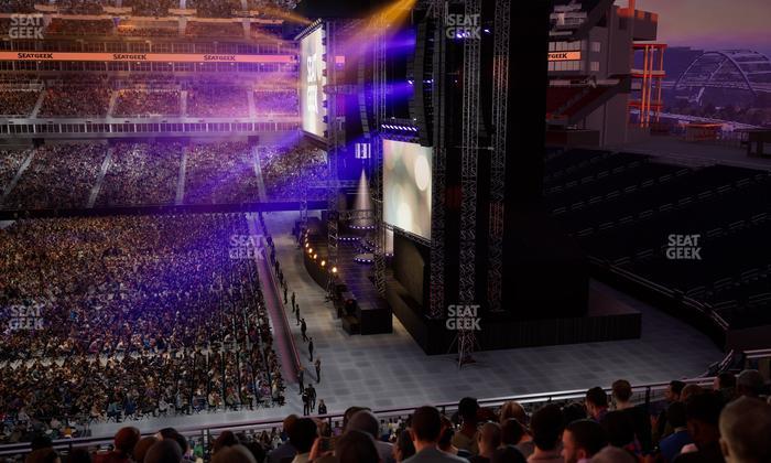 Nissan Stadium - Section 210 Seat View