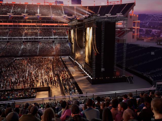 Nissan Stadium - Section 210 Seat View