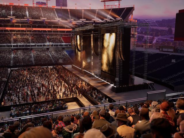 Nissan Stadium - Section 211 Seat View