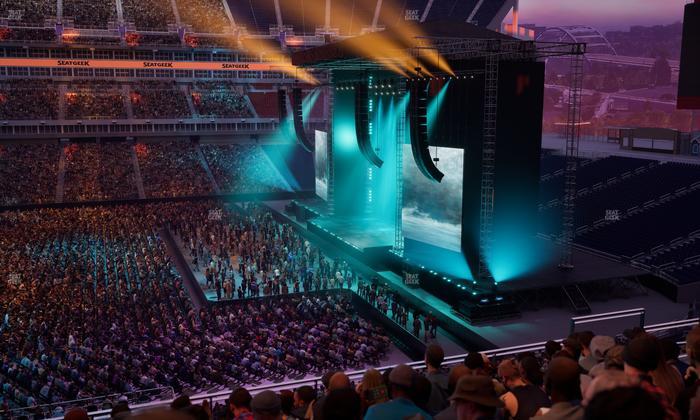 Nissan Stadium - Section 211 Seat View