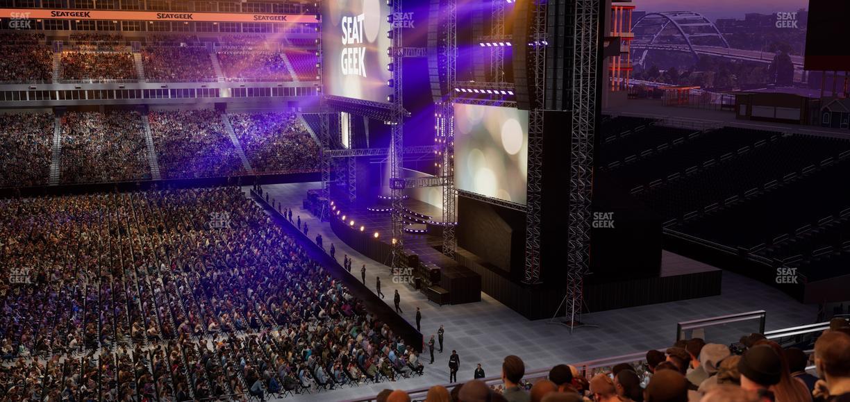 Nissan Stadium - Section 211 Seat View