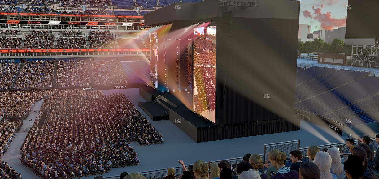 Nissan Stadium - Section 211 Seat View