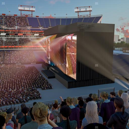 Nissan Stadium - Section 211 Seat View