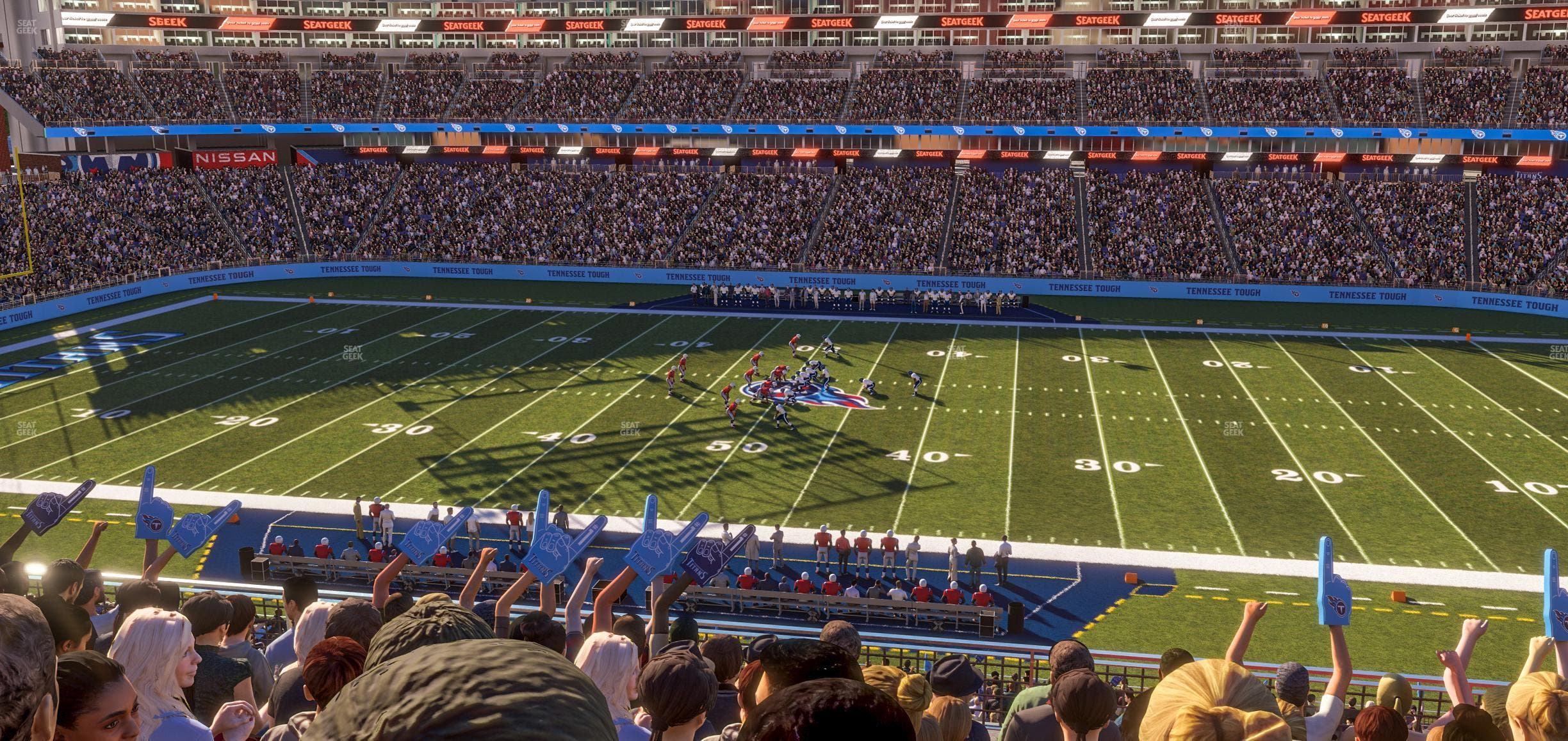 Nissan Stadium - Section 211 Seat View