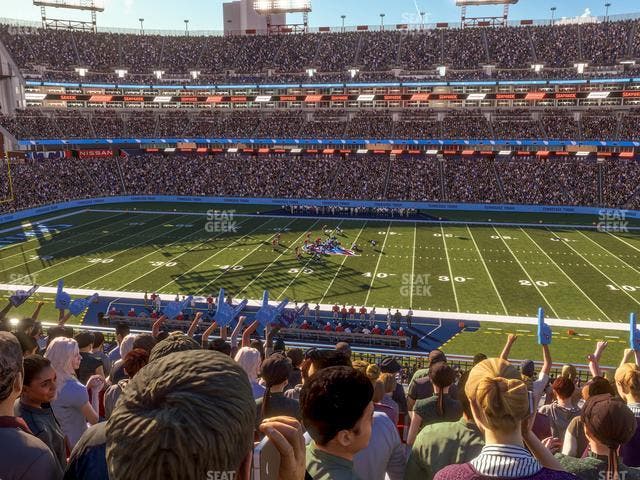 Nissan Stadium - Section 211 Seat View