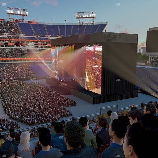 Nissan Stadium - Section 212 Seat View