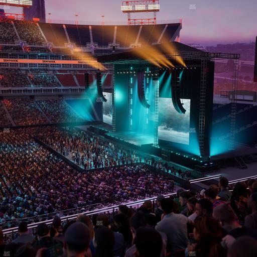 Nissan Stadium - Section 212 Seat View