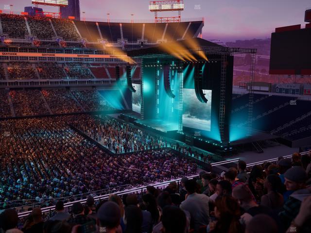 Nissan Stadium - Section 212 Seat View