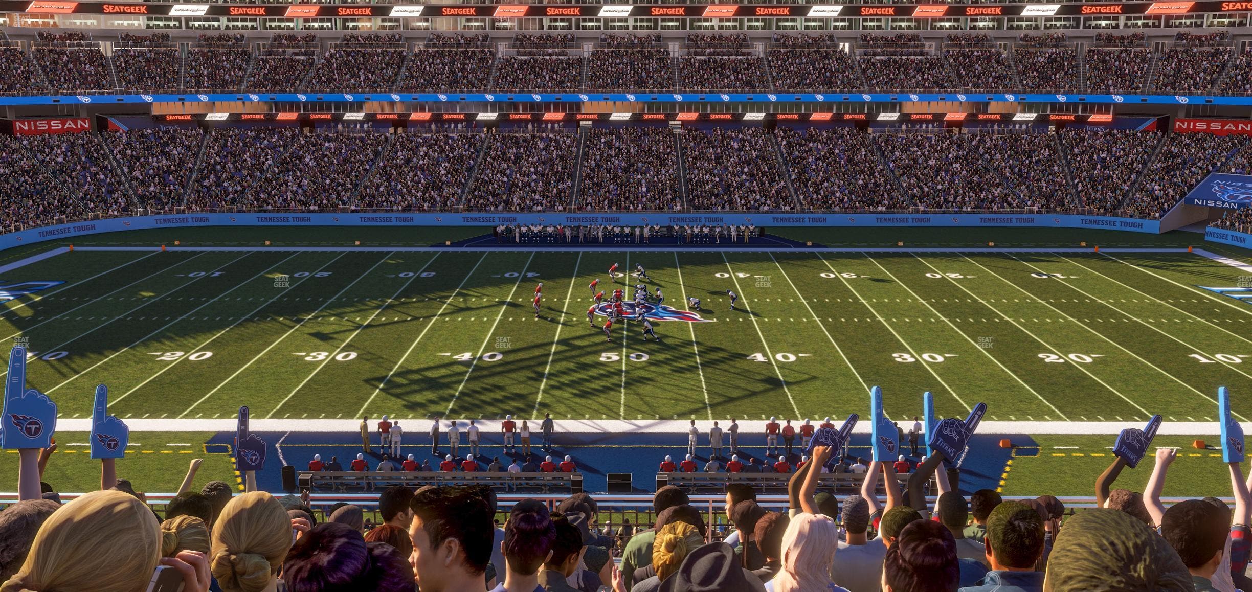 Nissan Stadium - Section 212 Seat View