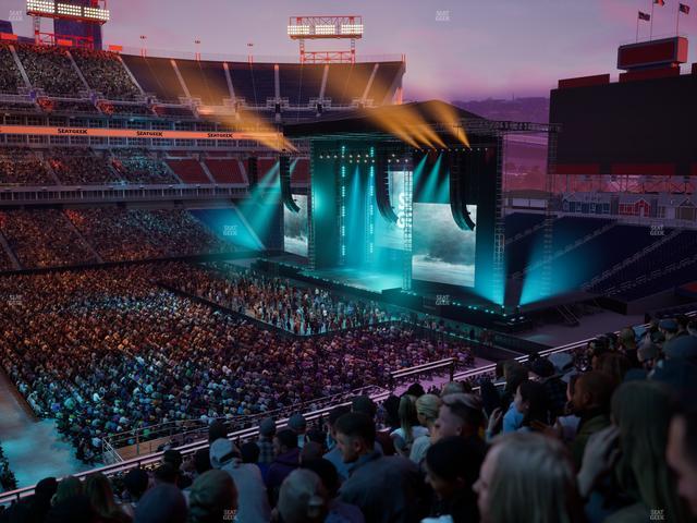 Nissan Stadium - Section 213 Seat View