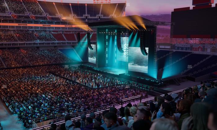 Nissan Stadium - Section 213 Seat View