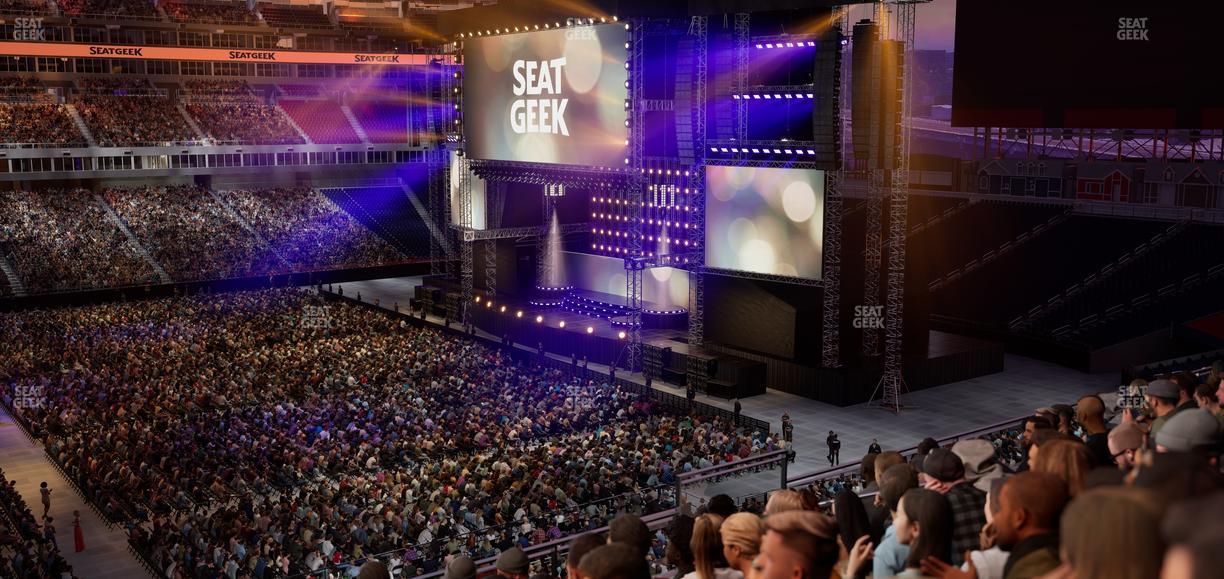 Nissan Stadium - Section 213 Seat View