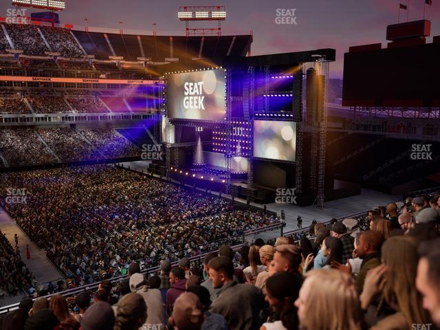 Nissan Stadium - Section 213 Seat View