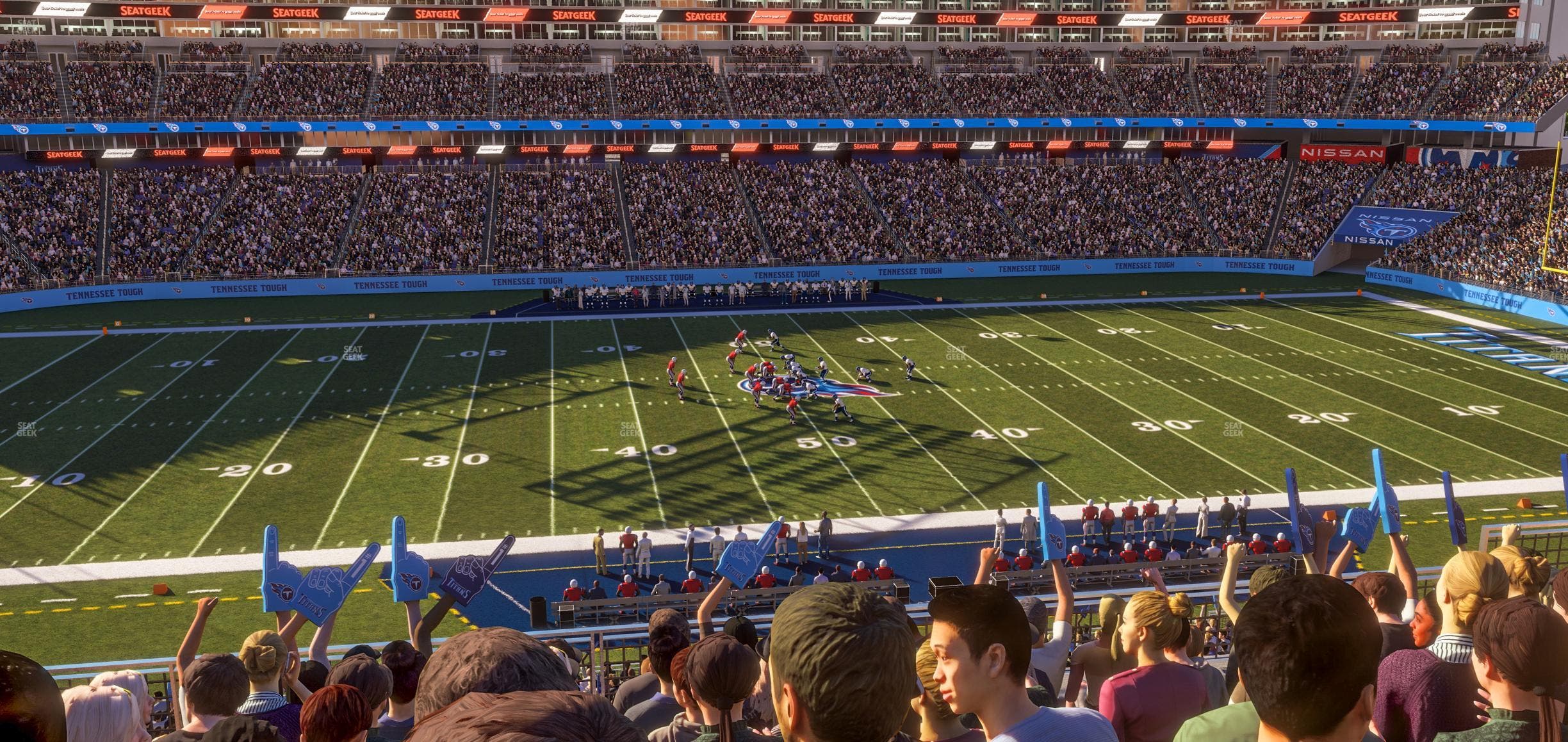 Nissan Stadium - Section 213 Seat View