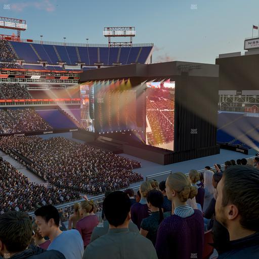 Nissan Stadium - Section 213 Seat View