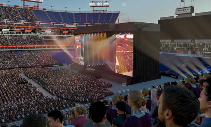 Nissan Stadium - Section 213 Seat View