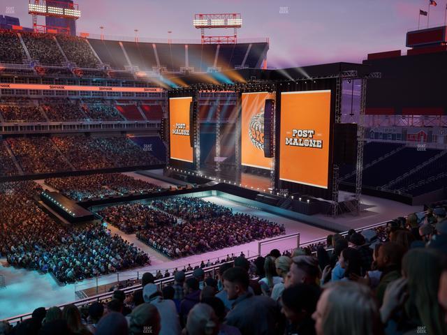 Nissan Stadium - Section 213 Seat View