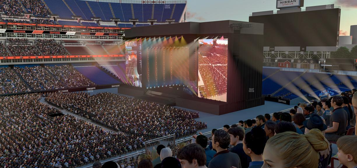 Nissan Stadium - Section 214 Seat View