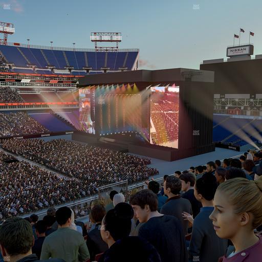 Nissan Stadium - Section 214 Seat View